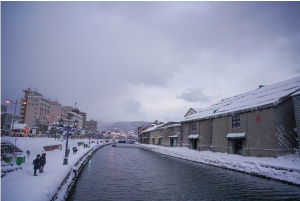 在飘雪的北海道，给你寄一份情书