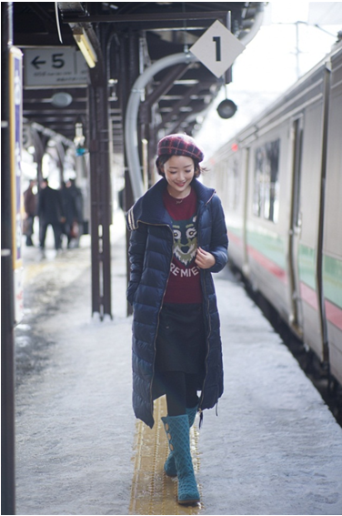 在飘雪的北海道，给你寄一份情书