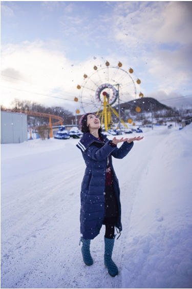 在飘雪的北海道，给你寄一份情书